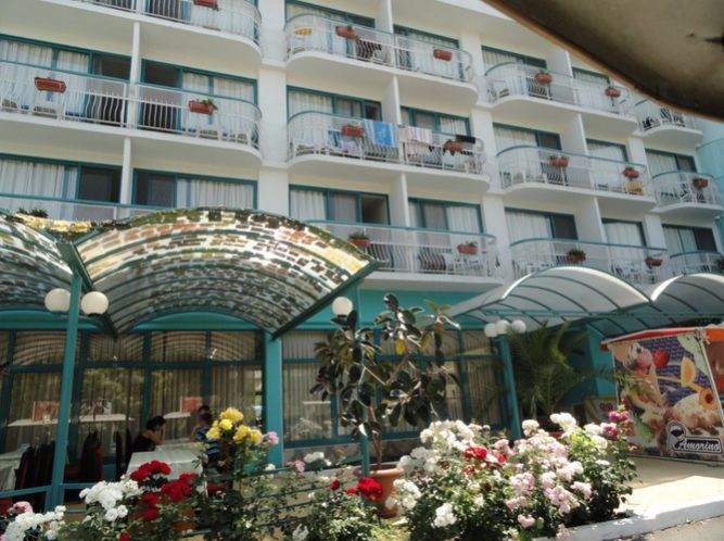 Zefir Hotel Sunny Beach Exterior foto